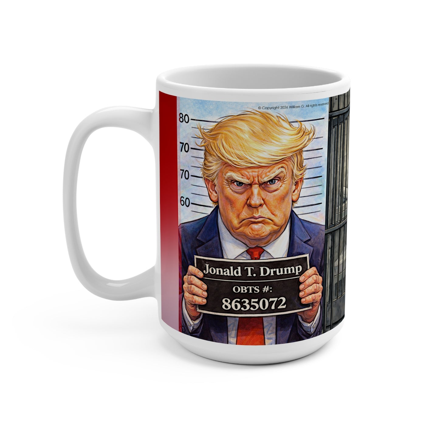 Mug shot Mug - 15oz