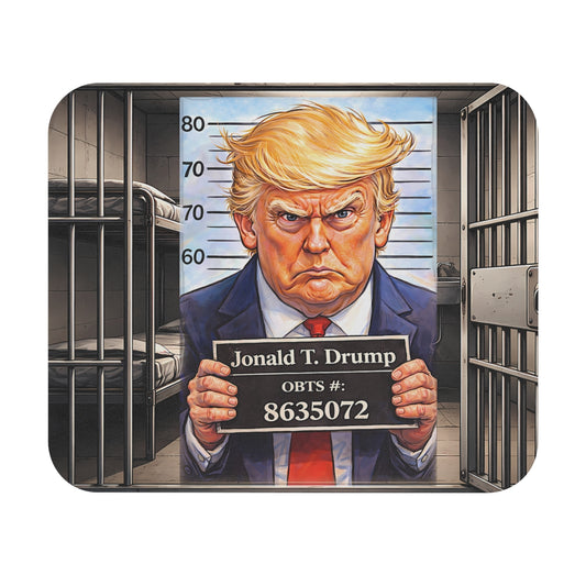The Booking Board - Political Satire Mouse Pad